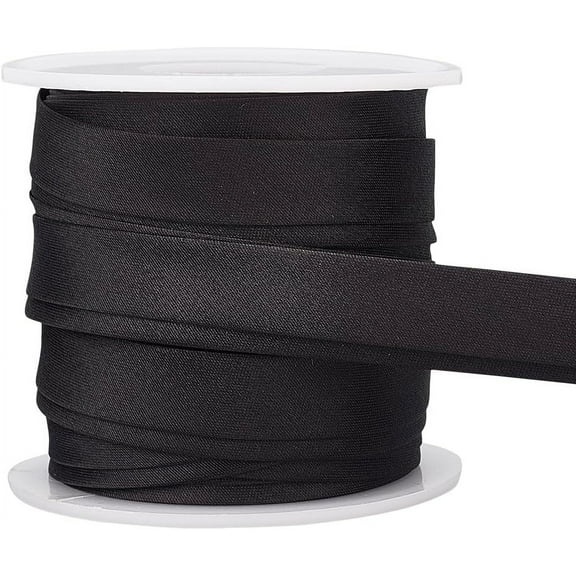 13.5 Yard Satin Bias Tape 0.6inch Wide Double Fold Satin Binding Bias Ribbon
