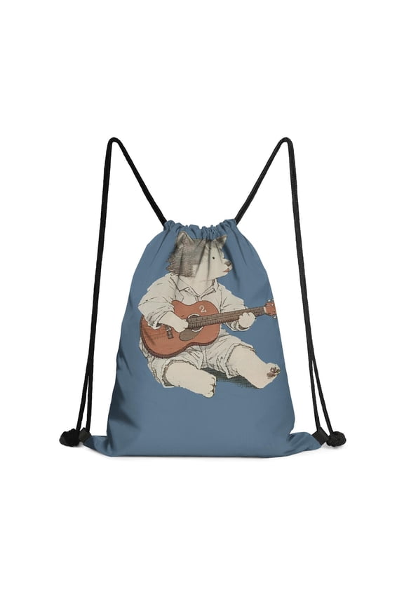 13.5 x 16.5 Inch Waterproof Drawstring Backpack with Shoe Compartment – Lightweight Dry Wet Separation Gym Bag for Men Women & Teens