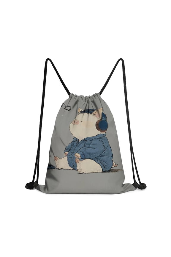 13.5 x 16.5 Inch Waterproof Drawstring Backpack with Shoe Compartment – Lightweight Dry Wet Separation Gym Bag for Men Women & Teens