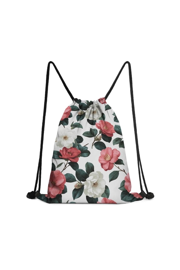 13.5 x 16.5 Inch Waterproof Drawstring Backpack with Shoe Compartment – Lightweight Dry Wet Separation Gym Bag for Men Women & Teens