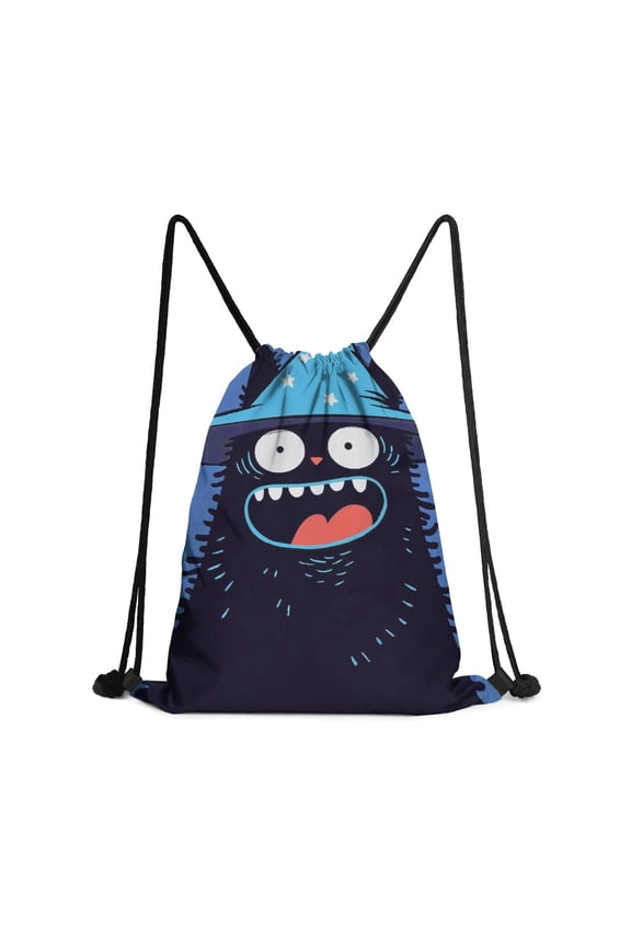 13.5 x 16.5 Inch Waterproof Drawstring Backpack with Shoe Compartment – Lightweight Dry Wet Separation Gym Bag for Men Women & Teens