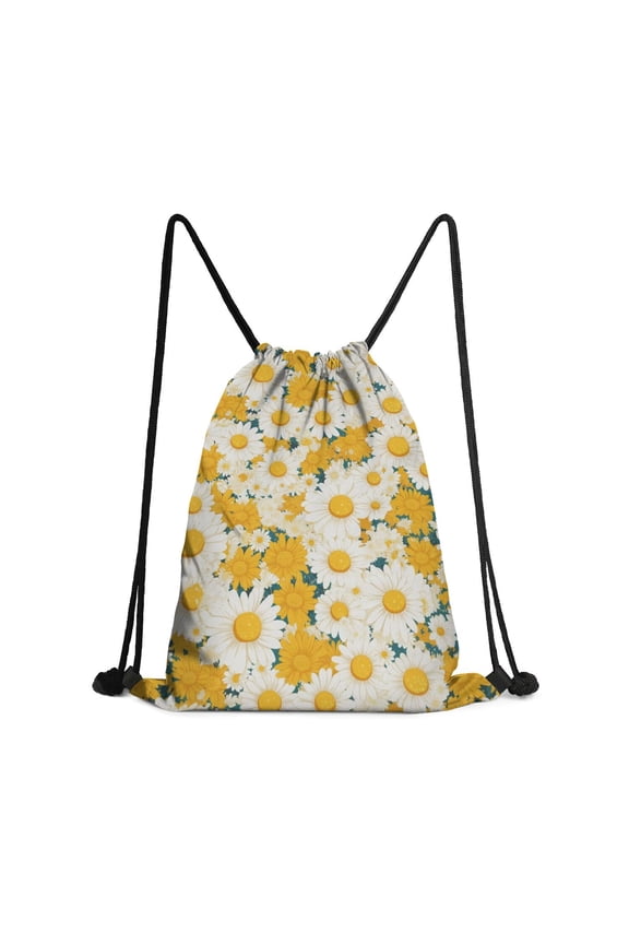 13.5 x 16.5 Inch Waterproof Drawstring Backpack with Shoe Compartment – Lightweight Dry Wet Separation Gym Bag for Men Women & Teens