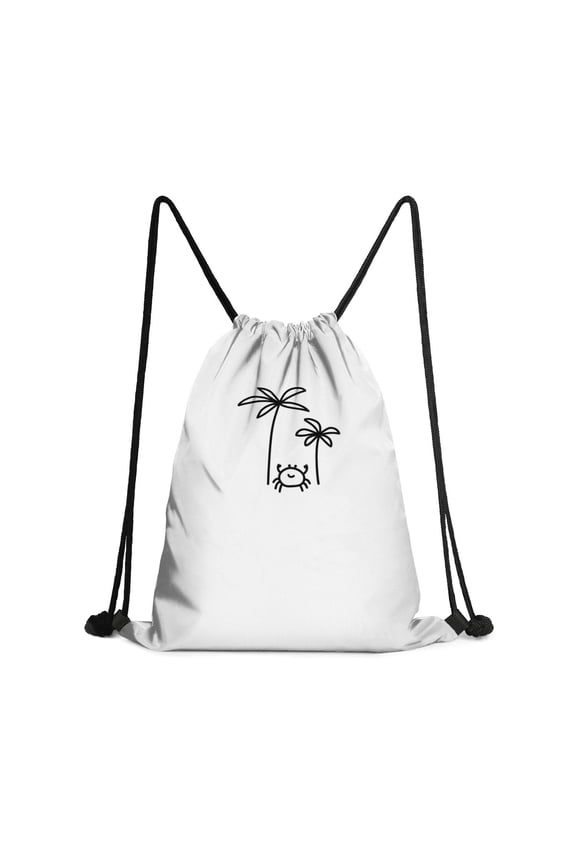 13.5 x 16.5 Inch Waterproof Drawstring Backpack with Shoe Compartment – Lightweight Dry Wet Separation Gym Bag for Men Women & Teens