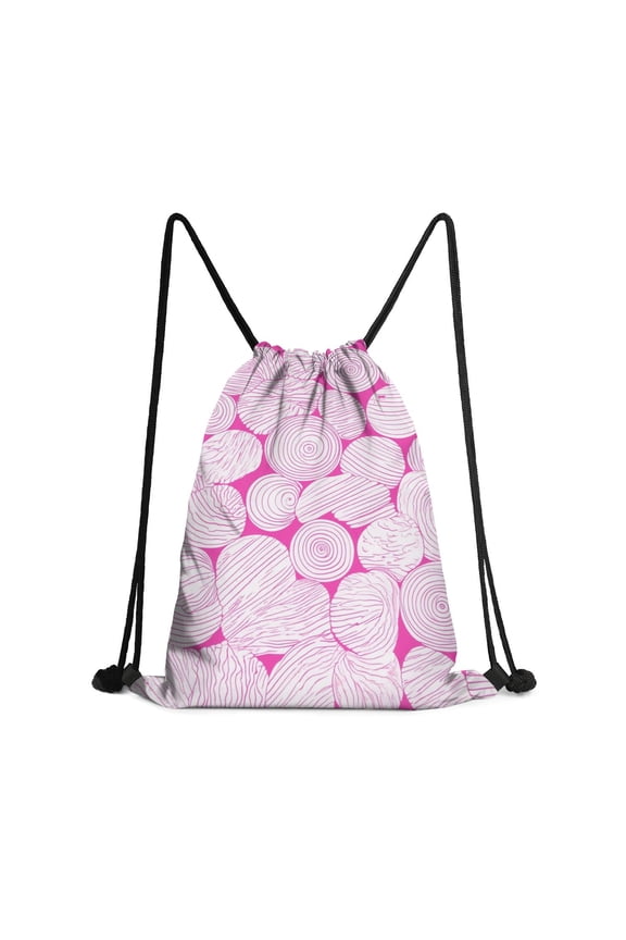 13.5 x 16.5 Inch Waterproof Drawstring Backpack with Shoe Compartment – Lightweight Dry Wet Separation Gym Bag for Men Women & Teens