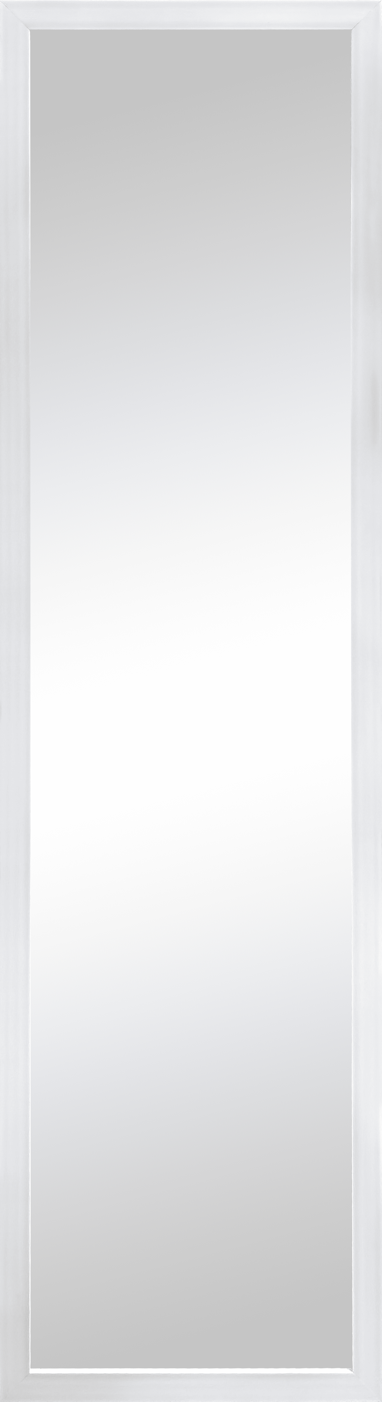 Mainstays 13.5 x 49.5 Inch White Rectangular Large Wall Mirror for Bathroom Living Room