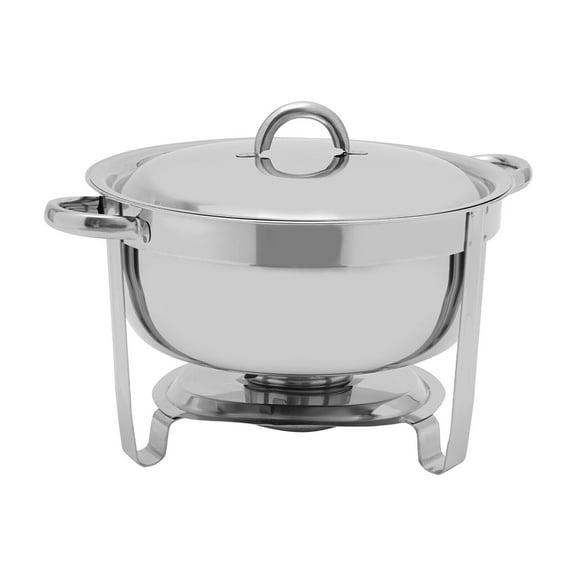 13.5l/14.2qt Stainless Steel Round Chafing Dish W/Lid ,Buffet Server Chafer Food Warmer