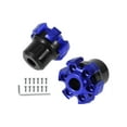 thumbnail image 1 of 13.5mm Motorcycle Slider Frame Aluminum Alloy Wheel Fairing Protection Crash Pad Protector Guard 53mm 48mm Screws Hex Key Blue 1 Set, 1 of 7