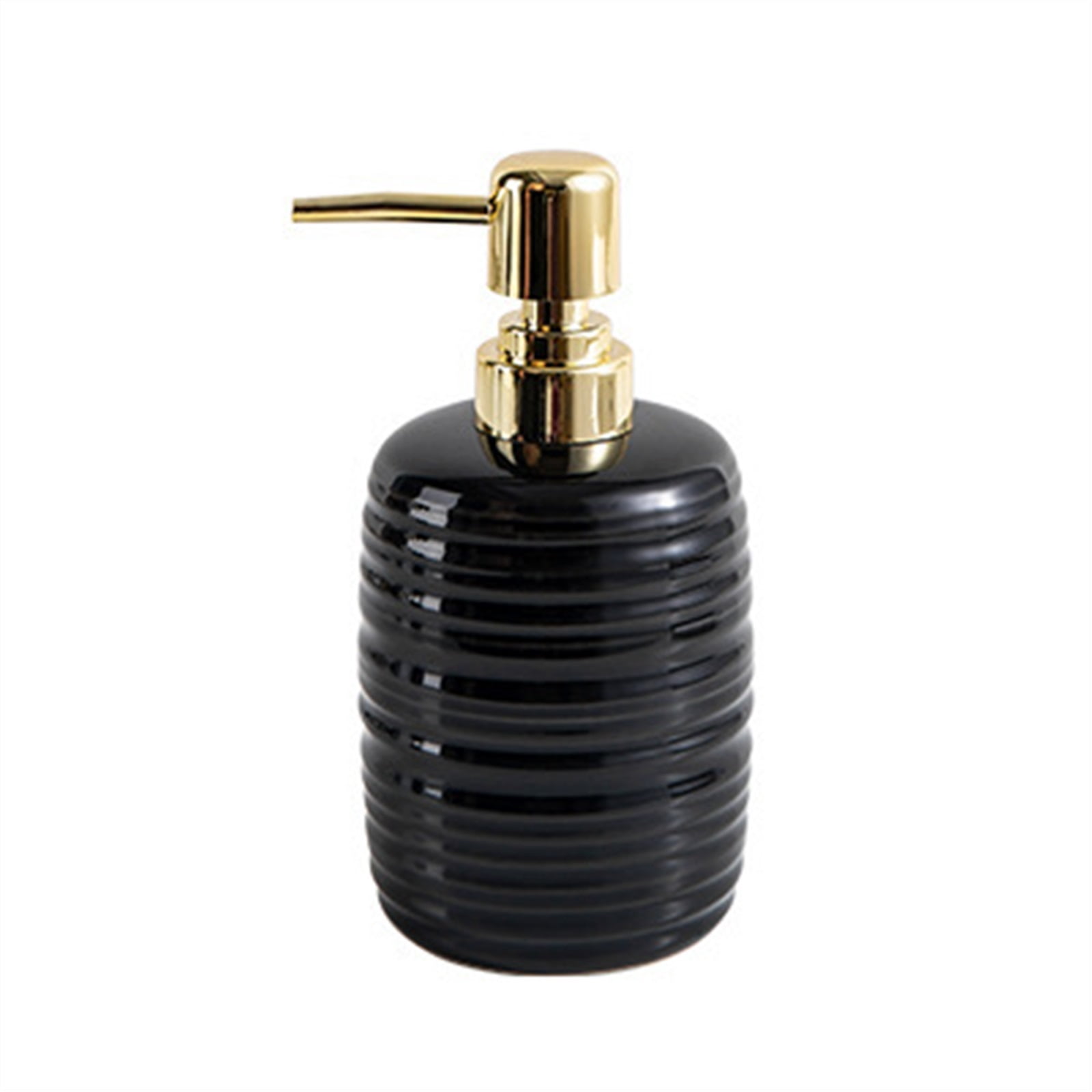 13.5oz Modern Ceramic Soap Dispenser Electroplated ABS Pumps Ceramic ...