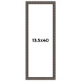 thumbnail image 1 of 13.5x40 Frame Black Bamboo Solid Wood Picture Frame Width 1.5 Inches | Interior Frame Depth 0.5, 1 of 8