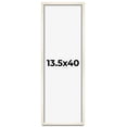 thumbnail image 1 of 13.5x40 Frame White Wheat Solid Wood Picture Frame | Moulding Width 0.75 Inches | Interior Depth, 1 of 8