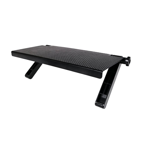 13*6.3 Inch Adjustable Screen Top Shelf Organizer for TV Computer Monitor, TV Mount Top Shelf for Soundbar Cable Box Speakers, Monitor Shelf for Office Desk, Media Box Game Console Router Storage