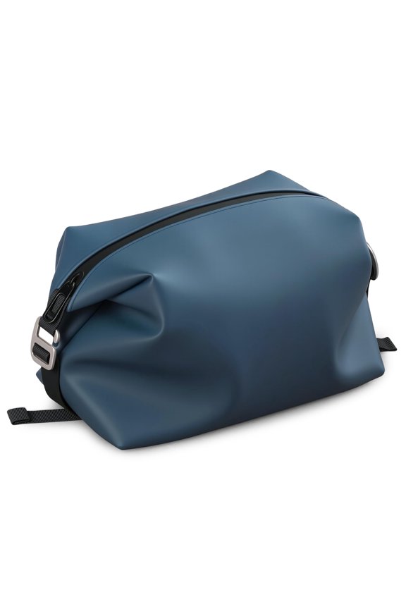 13" 6L Navy Silicone Toiletry Bag Travel Organizer