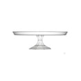 thumbnail image 1 of 13.75" Clear Plastic Cake Pedestal Plate, 1 of 1