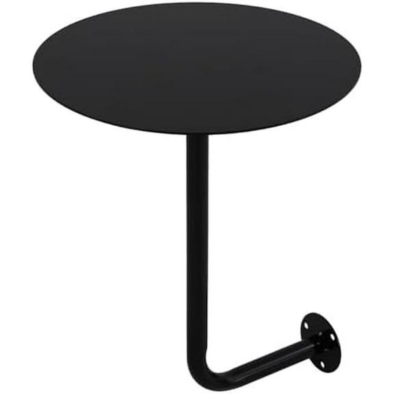 13.77In Wall Mounted Coffee Table,Round Bar Tables,Snack Desk,Iron Drink Table for Dining Room, Cafe,Restaurant