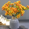 thumbnail image 1 of 13.78 Inch Artificial Berries - Realistic Fruit Simulation for Christmas Decoration (Orange), 1 of 6