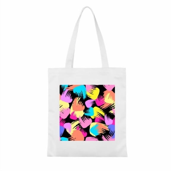 13.78 "x15.75" reusable grocery shopping canvas bags for both travel and daily use