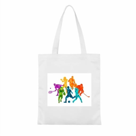 13.78 "x15.75" reusable grocery shopping canvas bags for both travel and daily use