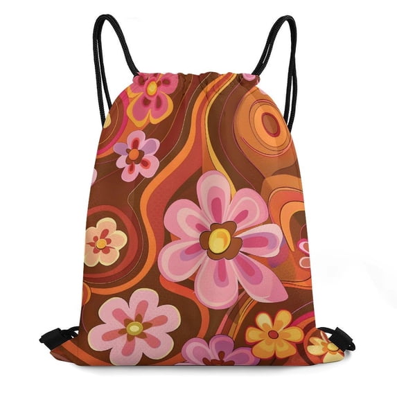 13.8×16.5in Bundle Pocket Knapsack Open Pull Rope Design Large Capacity ...
