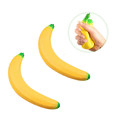 thumbnail image 1 of 13.8" Banana Stress Toys, Banana Squishy, Squeeze Fidget for Adults Novelty Office Decor & Relaxation Tool 2PC, 1 of 5