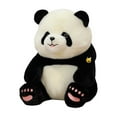 thumbnail image 1 of 13.8" Big Panda Stuffed Animal Plush Toy – Large Soft Cuddly Panda Plush, Cute Giant Huggable Decor Pillow for Home, Sofa, Bed, Office, Anniversary Gifts, Christmas & Valentine’s Day Present, 1 of 6