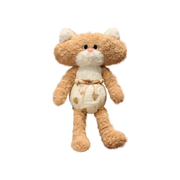 13.8" Cute Plush Toy, Adorable Dog Bear Cat Plush Doll, Soft and Huggable Stuffed Animal for Kids, Perfect Gift for Children and Family, Cozy Companion for Playtime or Home Decor