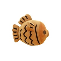 13.8" Cute Taiyaki Stuffed Animal Pillow – Soft Taiyaki Fish Plush, Snapper & Bream Plushie, Kawaii Food Plush Doll, Cozy Decorative Plush Pillow for Home, Bedroom, Sofa, Gift
