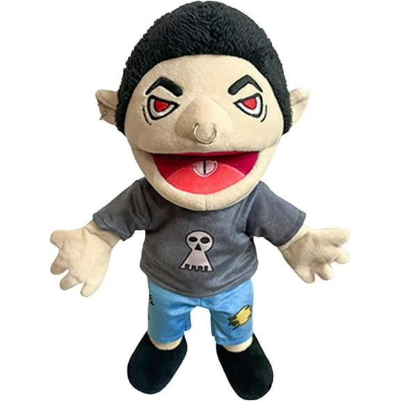 13.8-Inch Bully Puppet, JEFF Hand Puppet Collection Stuffed Animation Character Plush Toy