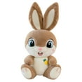 thumbnail image 1 of 13.8 Inch Pink Bunny Plush Toy with Long Ears, Soft Cartoon Rabbit Stuffed Animal for Bed Decor, Lightweight Accompany Doll for Friends, 1 of 8