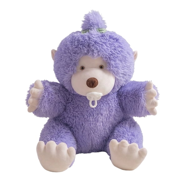 13.8 Inch Purple Monkey Stuffed Animals Plush Doll Cute - Plush Toy, Graduation Gifts 2026, Stuffed Animal, Graduation Decor, Soft Plushies for Graduates