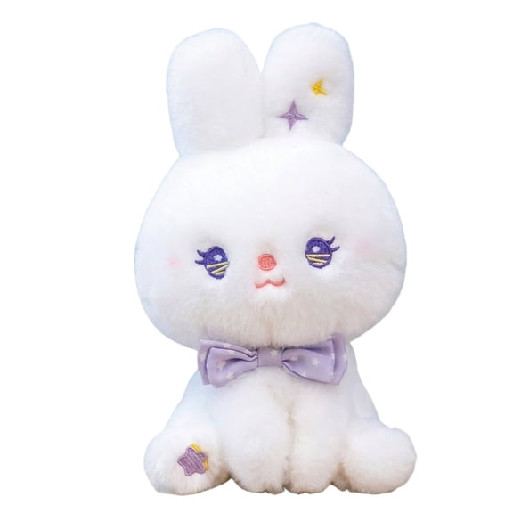 13.8 Inch White Rabbit Stuffed Animals Plush Doll Cute - Plush Toy, Graduation Gifts 2026, Stuffed Animal, Graduation Decor, Soft Plushies for Graduates