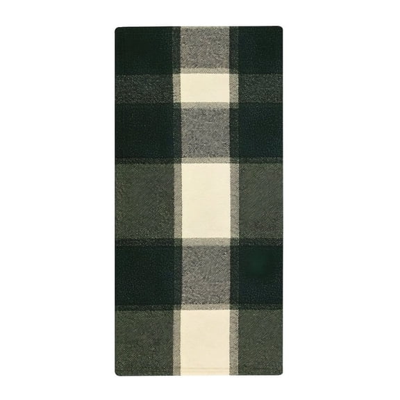 13.8 X 28.7 In Bath Towel Clean Easily Absorb Water Super Absorbent For Swimming Beach Trip SpringGreen Buffalo Plaid Check Tartan Scotland_99154_1