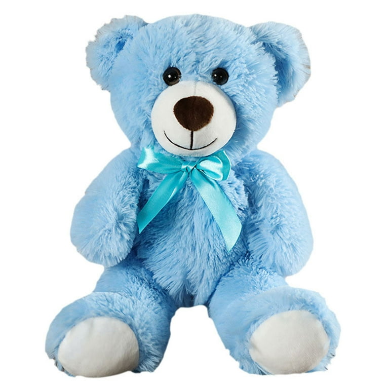13.8 inch Teddy Bear Stuffed Animal with Satin Bow Tie for Girlfriend and Kids Birthday Valentine s Day Walmart