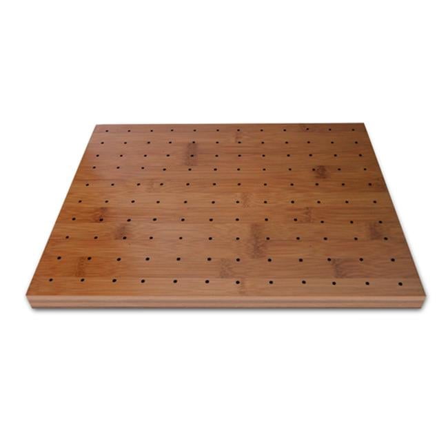 13.8 x 9.9 In. 120 Holes Thick Bamboo Pick Holder, Pack Of 1