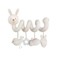 thumbnail image 1 of 13.8in Organic Cotton Hanging Spiral Activity Toy, Multi-Sensory Bed Wrap for Sensory Development, Early Learning Cognitive Toy, Soft Plush Animal Decorations, 1 of 3
