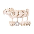 thumbnail image 1 of 13.8in Organic Cotton Hanging Spiral Activity Toy, Multi-Sensory Bed Wrap for Sensory Development, Early Learning Cognitive Toy, Soft Plush Animal Decorations, 1 of 3