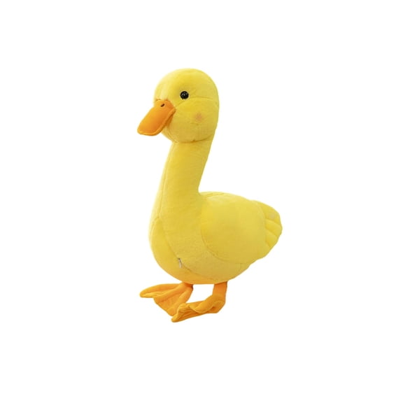 13.8in Soft Yellow Duck Plush Toy, Adorable Stuffed Duckling Animal, Cuddly Bird Pillow for Home Decoration, Cute Farm Animal Plushie, Birthday Present Accent Piece