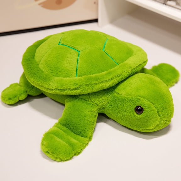 13.8in Turtle Stuffed Animal Plush Toy , Toy Pillow for Christmas, Birthday Gift,Sofa Bed Home Decoration,Green
