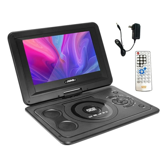 13.9 Inch Portable DVD Player HD Analog TV FM Radio USB SD Card Game 16:9 Rotatable TFT LCD Screen For Car Home Office ,Enhanced Movie Experience