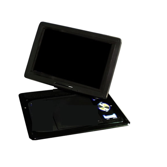 13.9" Portable DVD Player AV Input Output Cable Wireless TV Signal Receiving USB Port Video Player ,Easy to Install