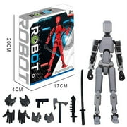 13 Action Figure 3D Printed Multi-Jointed Movable 13 Action Figure 13 Articulated Robot Dummy Action Figures Valentines Gifts for Him
