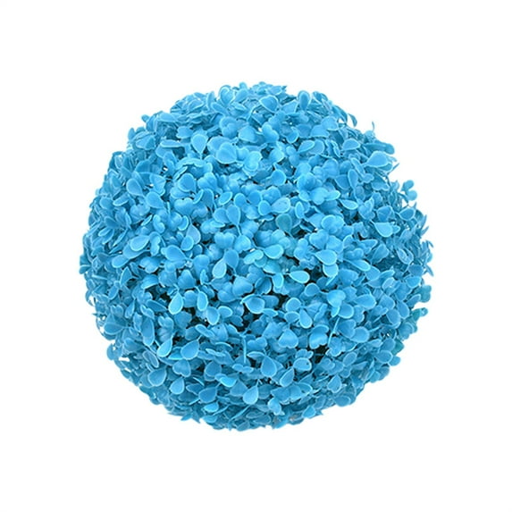13" Artificial Boxwood Topiary Ball 4 Layers Faux Decorative Green Plant Ball for Garden Wedding Patio, Indoor/Outdoor Decor