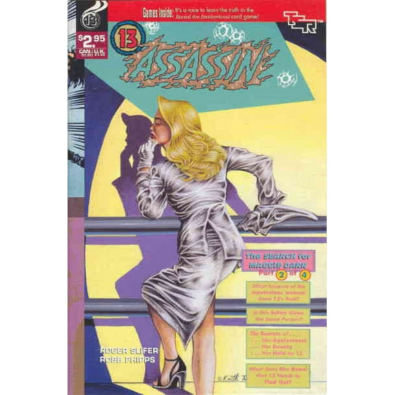 13: Assassin Comics Module #6 VF ; TSR Comic Book