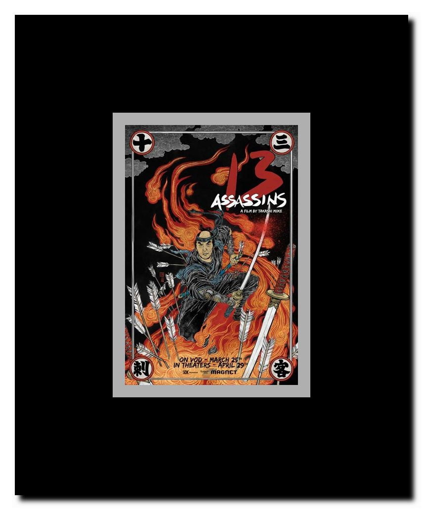 13 Assassins Framed Movie Poster