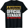 thumbnail image 1 of 13 Birthday Official Teenager Boy 13yr Math 13th Birthday T-Shirt, 1 of 3