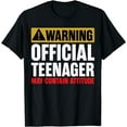 thumbnail image 1 of 13 Birthday Official Teenager Boy 13yr Math 13th Birthday T-Shirt, 1 of 3