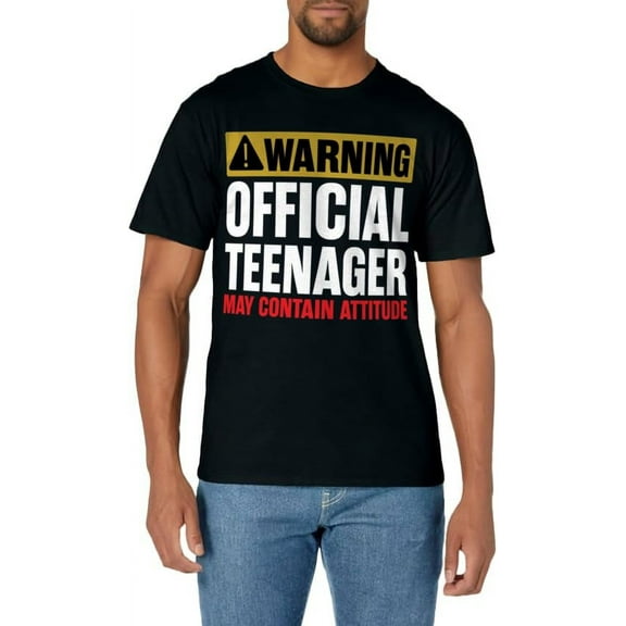 13 Birthday Official Teenager Boy 13yr Math 13th Birthday T-Shirt