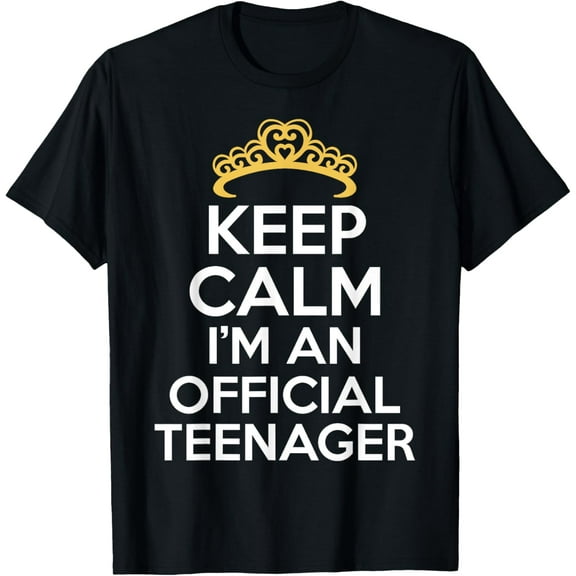 13 Birthday Official Teenager Girl 13yr Math 13th Birthday T-Shirt mens t shirt，black，women，funny，misfits，men，journey