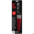 thumbnail image 1 of 13" Bleeding Kitchen Knife Costume Accessory, 1 of 1