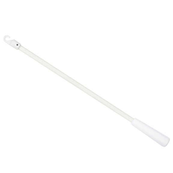 13" Blinds Wand Replacement, Blinds Tilt Wand with Hook and Grip, Silver