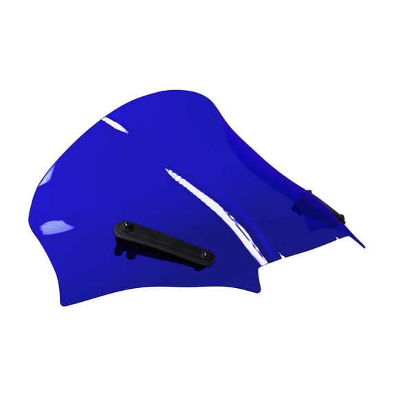 13" Blue Windscreen Wave Windshield